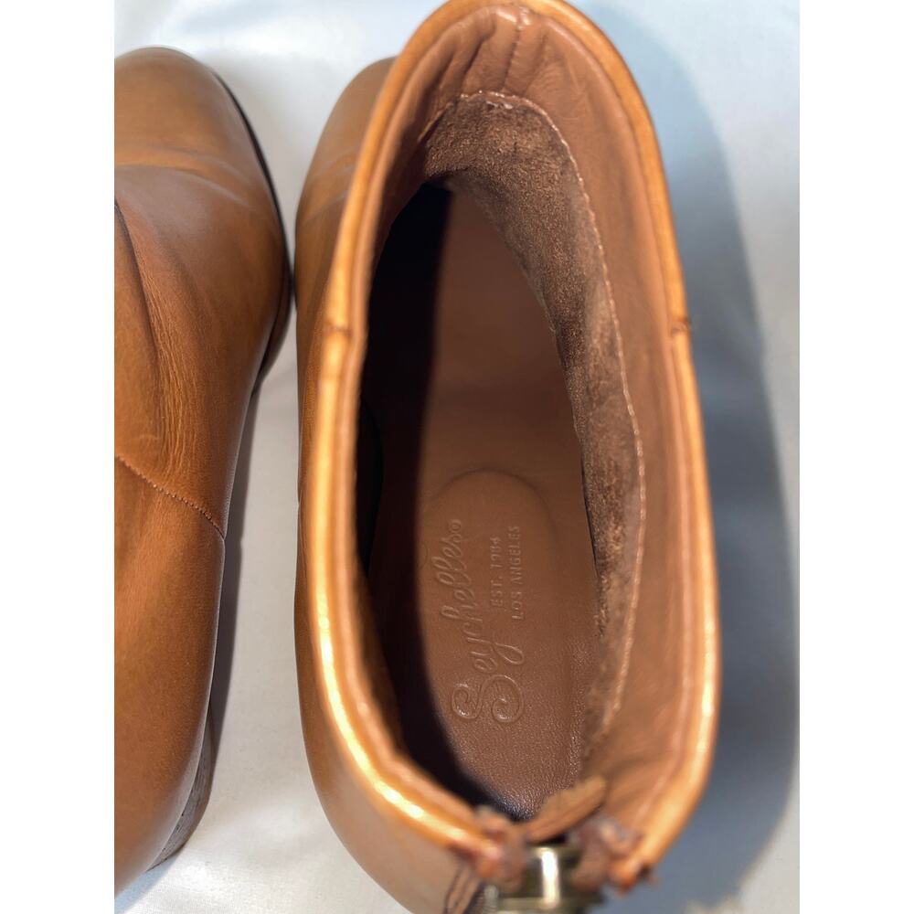 Seychelles Floodplain Ankle Boots - Women's Size 7 - In Tan Leather - Picture 11 of 12